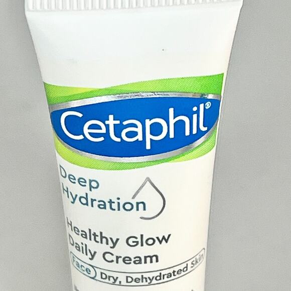 Cetaphil Deep Hydration Healthy Glow Daily Cream Moisturizer Travel .34 oz New - Picture 2 of 6